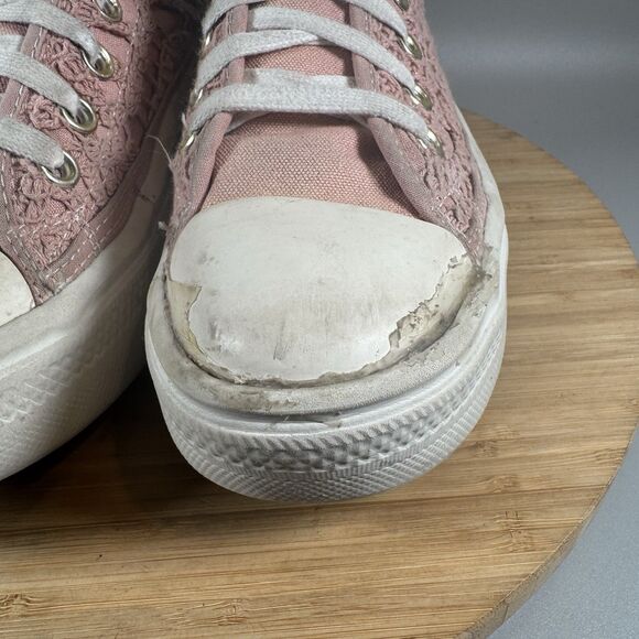 Converse Women's 7.5 Chuck Taylor All Star Move Hi 3D Flowers Pink‎ - Picture 3 of 9